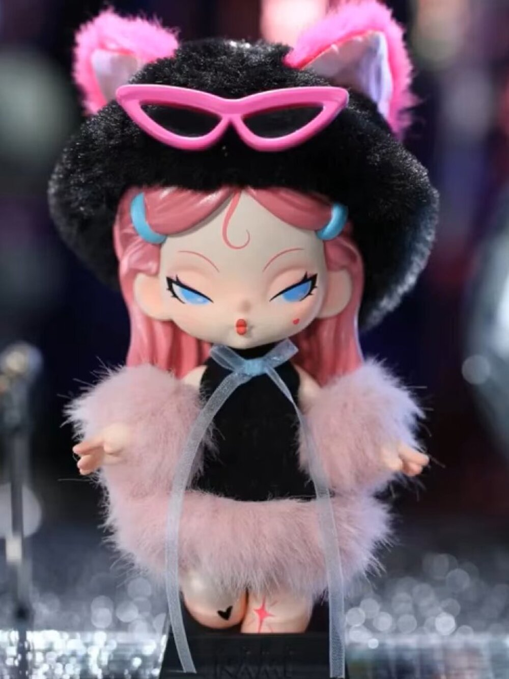 DODO SUGAR Dodo Nami Midnight Disco Figure Pendant Series - Shiny Cat